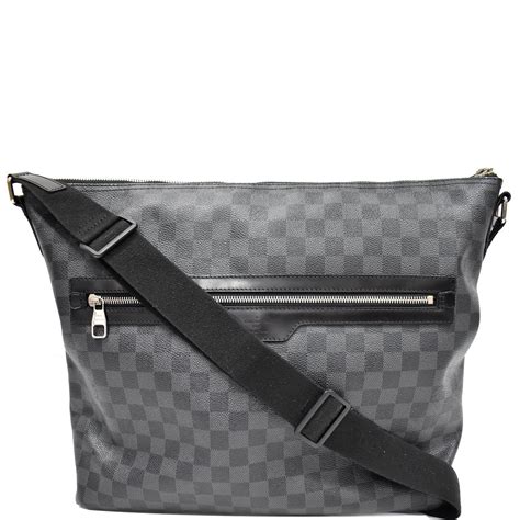 lv black messenger|louis vuitton checkered messenger bag.